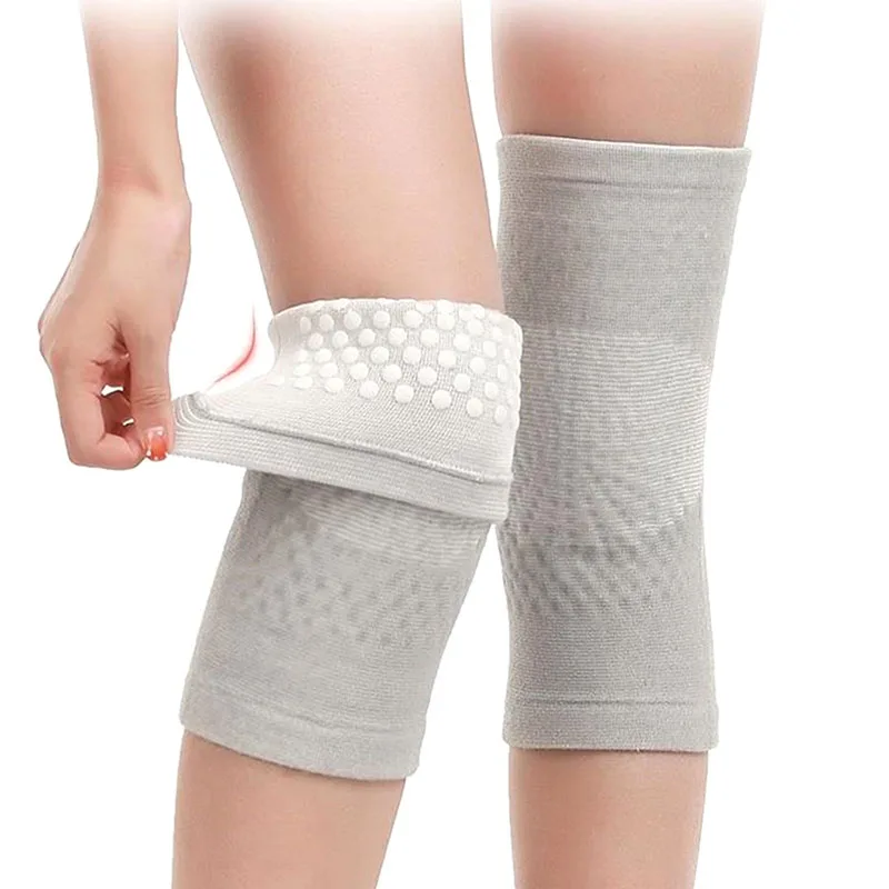 1 Pair Self-heating Knee Pads Warm Knee Brace For Arthritis Joints Pain Relief Security Protection Kneepads Support