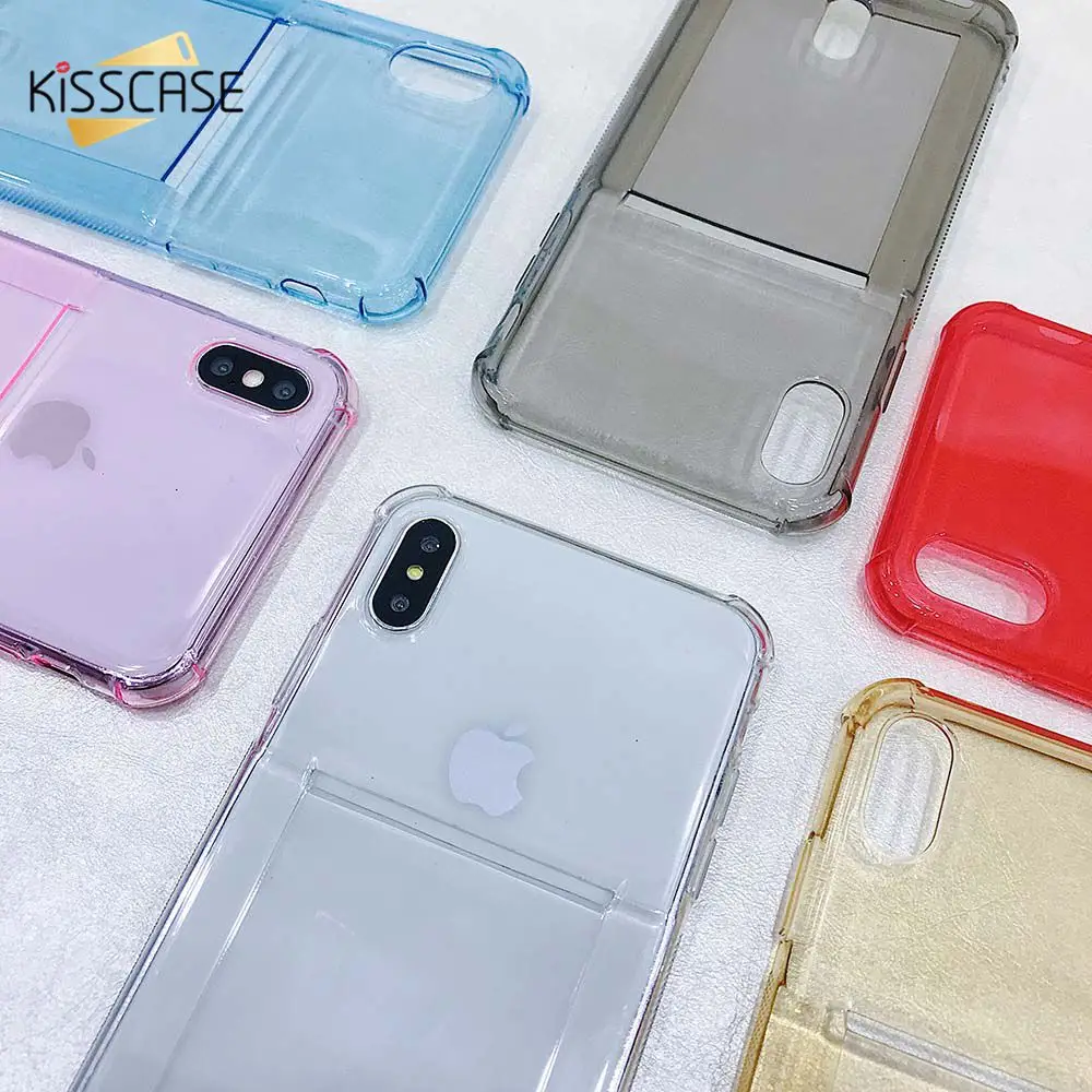 KISSCASE TUP Card Slot Phone Case For iPhone 11 11 Pro Max X XS Max XR 2