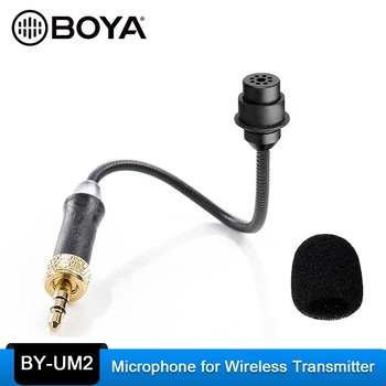 

BOYA BY-UM2 Flexible Gooseneck Microphone for BY-WM8 BY-WM4 Pro K2 K1 Wireless Mic System Transmitter Accessories