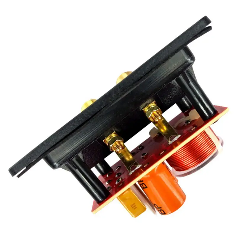 2PCS 2 Way 2 Unit Hi Fi Audio Speaker Frequency Divider Stereo Crossover Filters