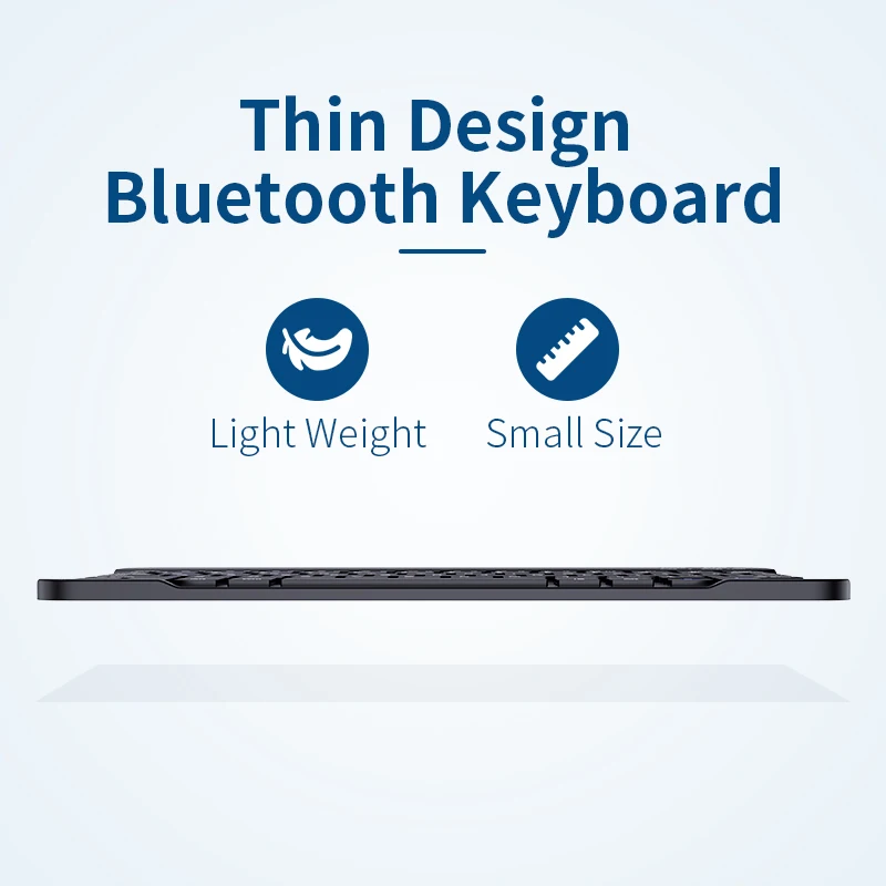 Posugear Thin 2.4GHz USB Wireless Mini Keyboard with Number Touchpad Numeric Keypad for Android Pho