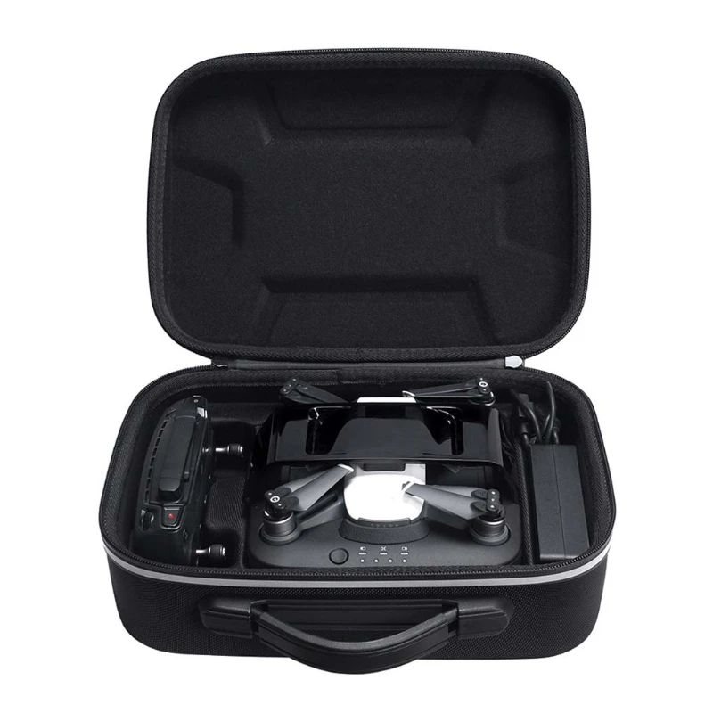 Прямая поставка EVA сумка для переноски для DJI Spark Drone зарядная станция пульт дистанционного управления