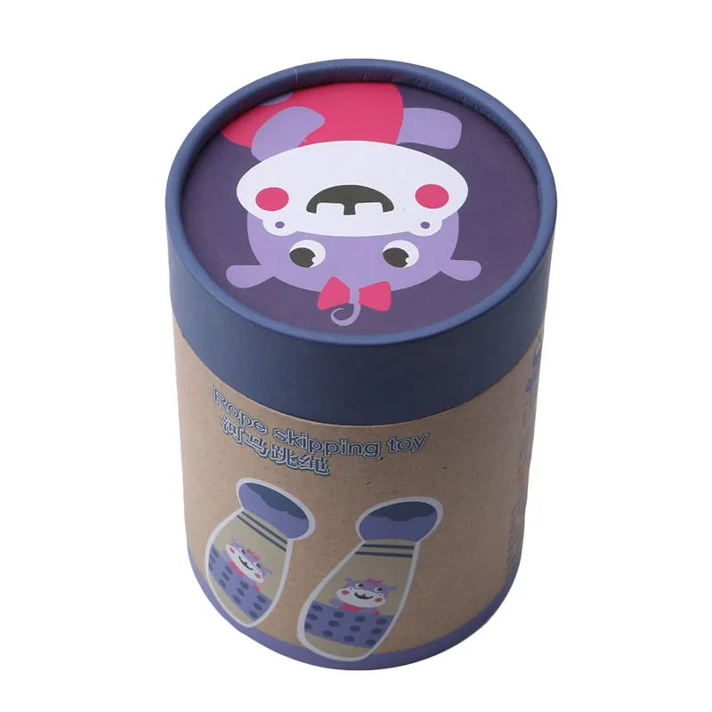 Wooden Cartoon Skipping Ropes Children Fitness Appliance Rope Toy Animal Jump Rope Game Boy And Girl Toys Christmas Gift