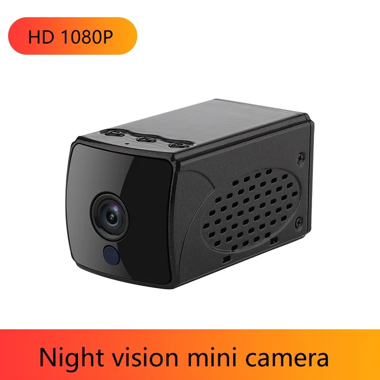 Беспроводная WiFi IP мини камера 1080P HD Смарт ночное видение микро Обнаружение