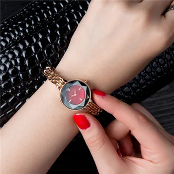 

Women's Watch Full Diamond Starry Face Rose Gold Tassel Strap Fashion Trend Bracelet Explosion Ladies Watch