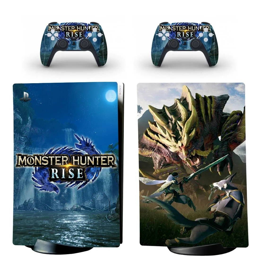 Monster Hunter Rise PS5 Digital Edition Skin Sticker Decal Cover for  PlayStation 5 Console and 2 Controllers PS5 Skin Sticker - AliExpress  Consumer Electronics