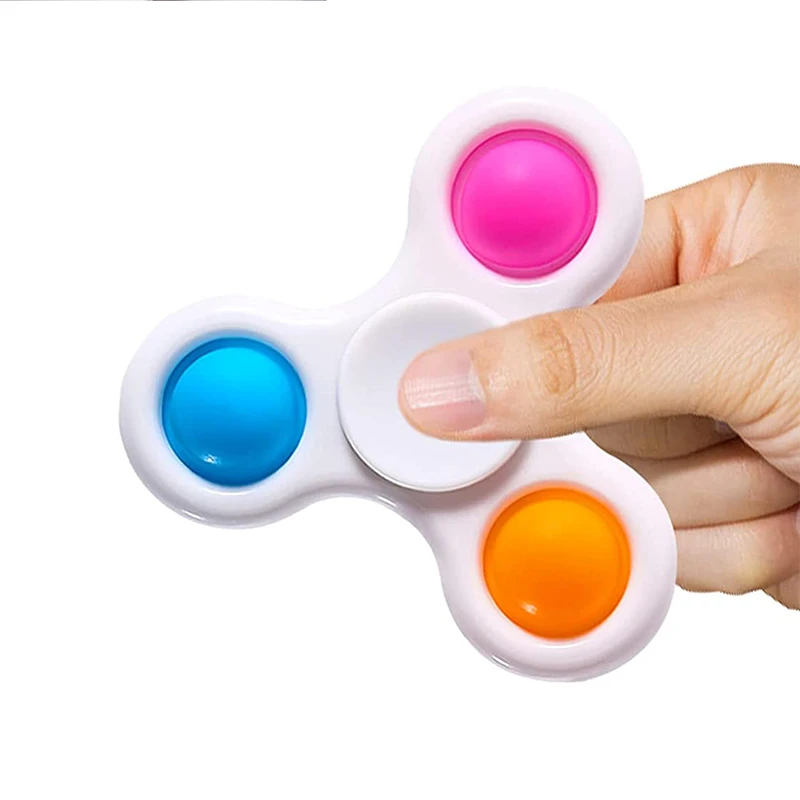Spinner Toy | Fidget Spinner with Five Fingers Bubble Music