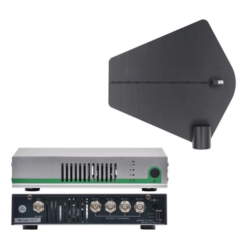 AC3 AC8 набор активных антенн, комбинированный UHF 470-900 МГц, антенный комбинированный сплиттер для системы мониторинга в уши, передатчики - Цвет: AC10