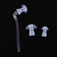 1set Hearing Aid Earplug Ear Plugs Eartips Domes with Sound Tube Tubes + Domes (L M S) Size Hearing Aids Accessories 1