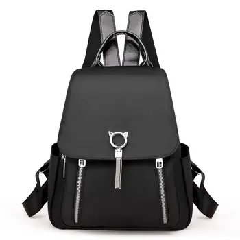 

Solid Fashion Mini Backpack Travel Handbag Large Capacity Exquisite Tassels Bags for Women 2020 New Arrival