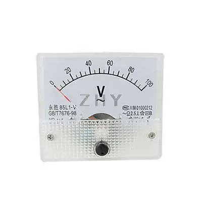 

85L1-V 0-100V AC Analog Volt Voltage Needle Panel