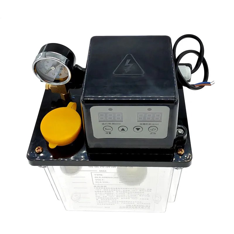 1pcs 0.5L/1L/2L Lubricant Pump Automatic Lubricating Oil Pump CNC Electromagnetic Lubrication Lubricator liquid transfer pump,electromagnetic pump