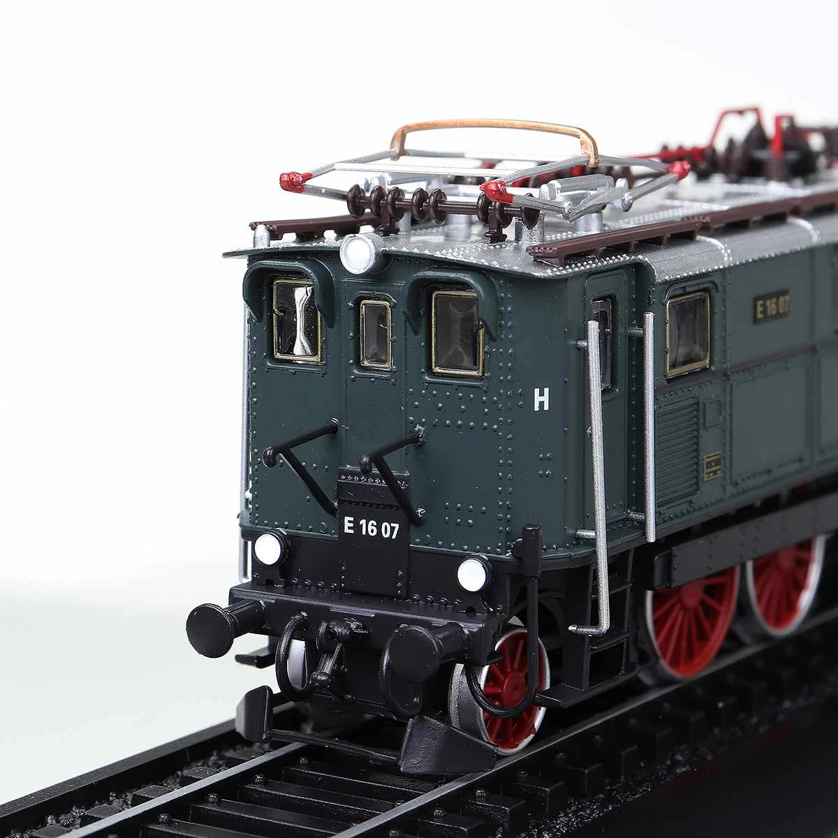 Новинка 1: 87 Ретро модель поезда E16 07(1927) Паровая модель поезда детские игрушки подарки высококачественный каучук