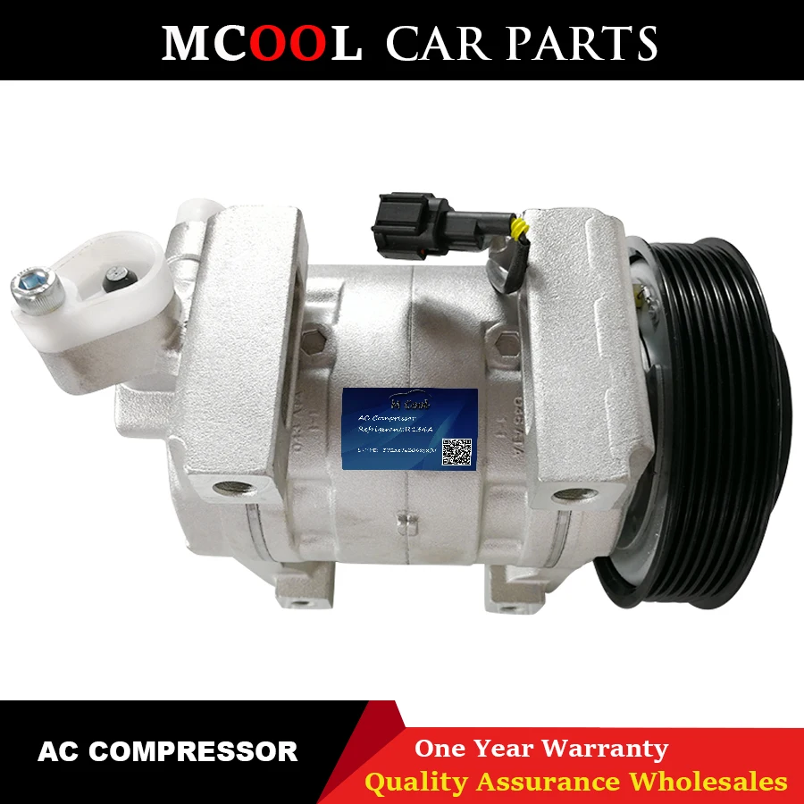 For DKS17D Auto AC Air Compressor Nissan Navara Pathfinder 2.5 nissan qashqai ac compressor 26004X01B 926004X30A 926009X500