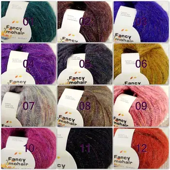 

Sale New Soft 2Skeins50g Wrap Shawls Hand Knitting Wool Yarn Women's Cashmere Shawls and Wraps 823-2A