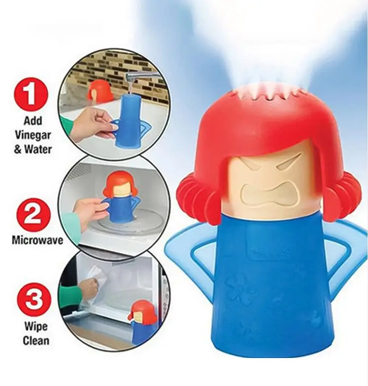 $2.88 New arrival Microwave Cleaner Easily Cleans Microwave Oven Steam Cleaner Appliances for The Kitchen Refrigerator cleaning