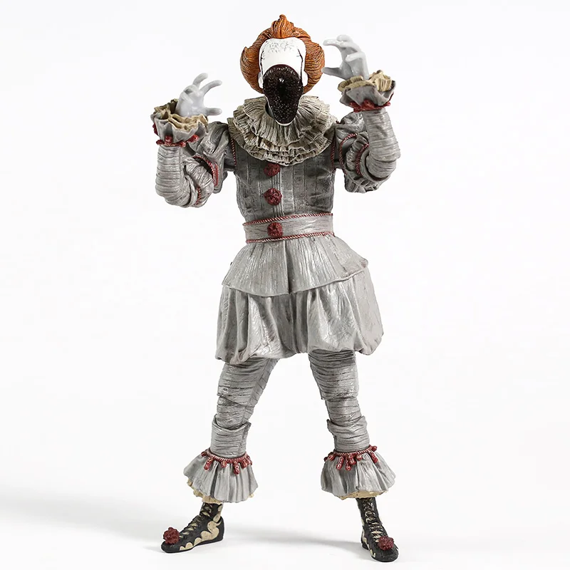 NECA Stephen King's It Pennywise Ultimate dancing Clown Ver. ПВХ фигурка игрушка светодиодный светильник