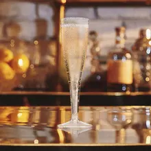 Новинка, высокое качество, 5 шт., пластиковые бокалы для шампанского, одноразовые бокалы для красного вина, пластиковые бокалы для кемпинга, свадебных вечеринок