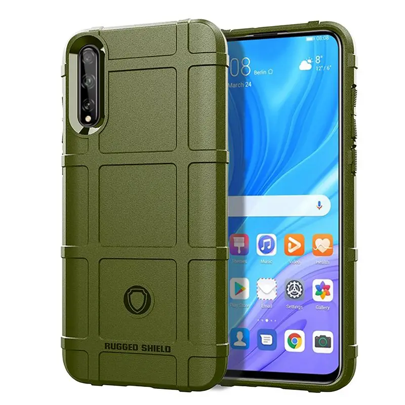 Чехол для Huawei P Smart S 2020 прочный армированный противоударный чехол накладка Plus 2019 /