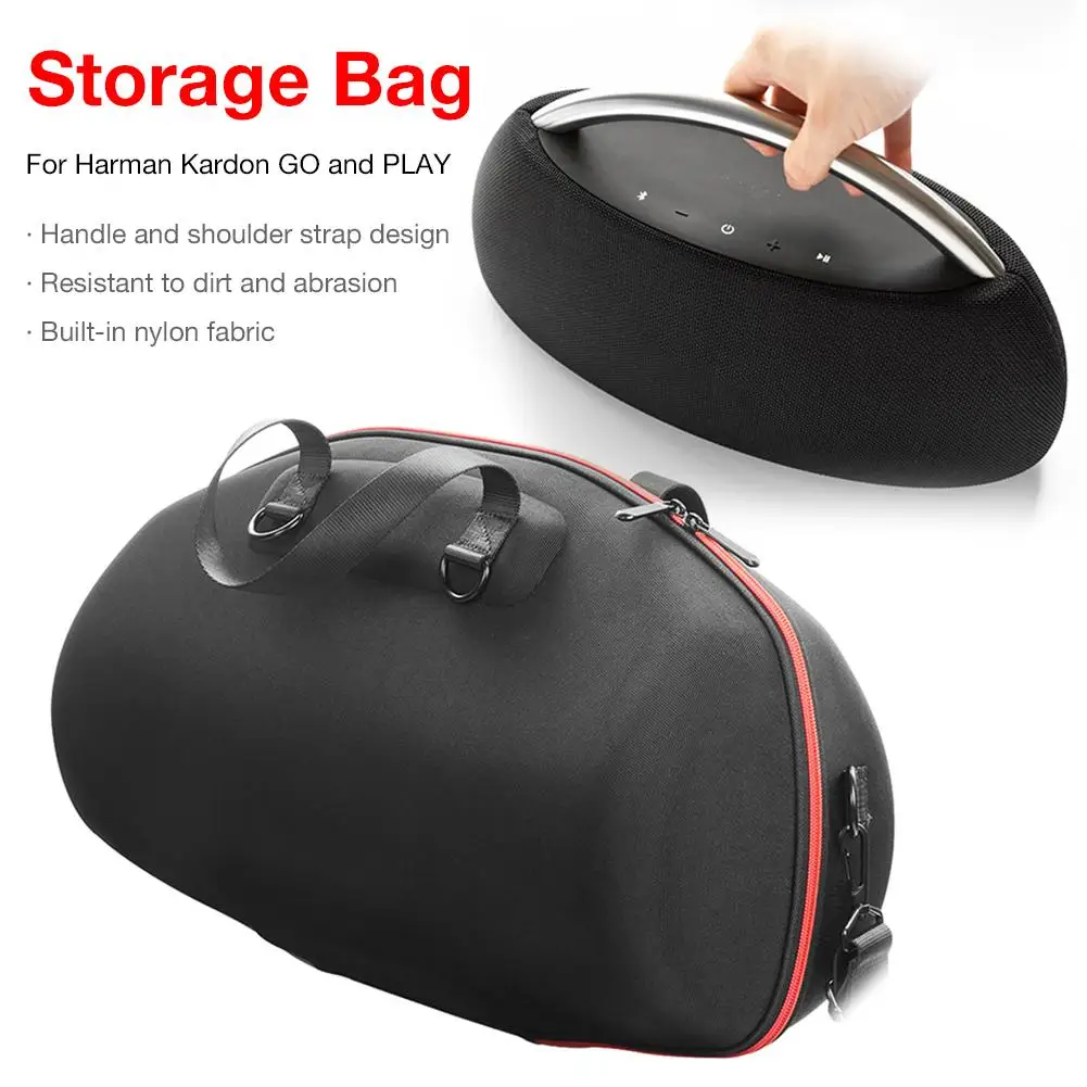 

Speaker Storage Bag Travel Protection Carrying Case Portable Bluetooth Speaker Pouch Suitable For Harman Kardon GO And PLAY
