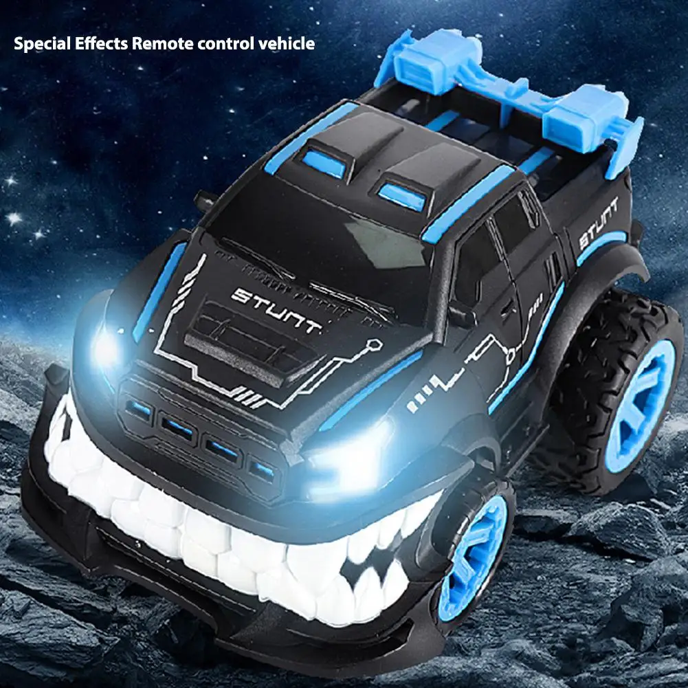 Kuulee Детские Игрушечные Машинки RC к Рождеству милый трюк дистанционного Управление автомобиля 2,4g высокого Скорость внедорожный восхождение автомобиля 360 вертикальное вращение