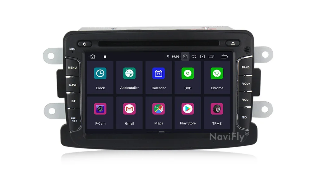 Cheap NaviFly IPS DSP Android 9.0 Car DVD Radio GPS Navi for Lada Xray 2/Dacia/Sandero/Duster/Logan/Dokker/Lodgy/Captur Mirror Link BT 16
