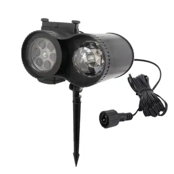 

Led Light 3D Outdoor Projection Rotating Pattern Light Indoor Halloween Christmas Pattern Lights Lawn Lights W1805 Eu