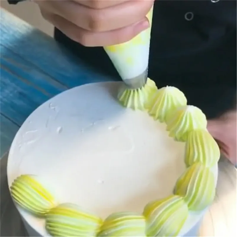 4pcs Square Cake Design Cream Tips Pastry Nozzles Pastry Icing Piping Nozzles Bico De Confeitar Fondant Cake Decorating Tools Aliexpress