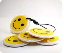 Étiquettes de clé NFC en époxy avec logo imprimé, 100 mhz 1k S50 rfid, livraison gratuite, 13.56 pièces 