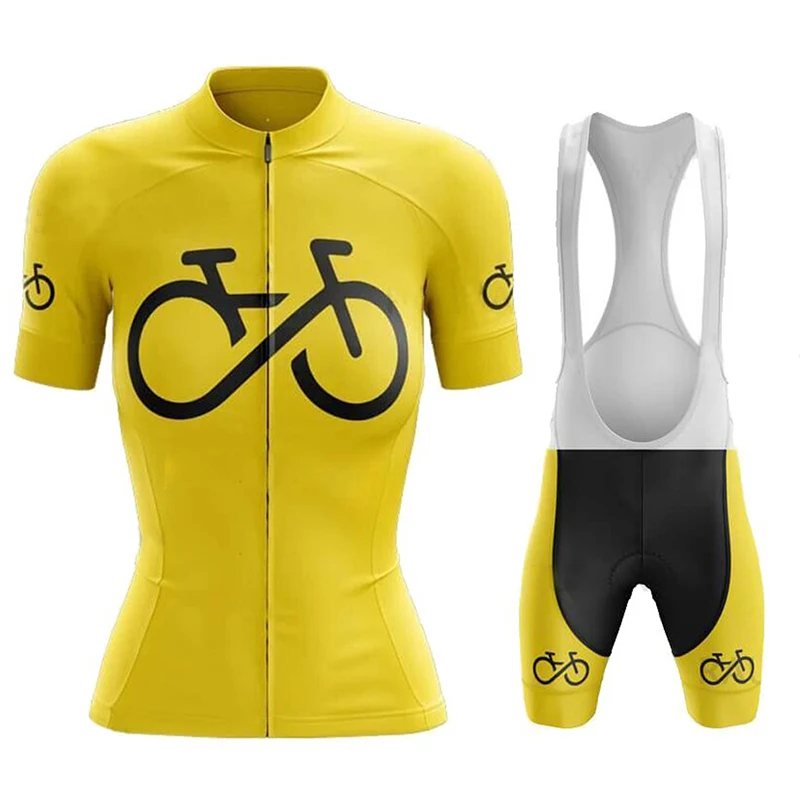 Unisex 2021 Cycling Jersey Sets Clothing Bikewear Summer Breathable Bicycle Team Racing Uniform Bib Shorts MTB Suit 9D Gel Pad