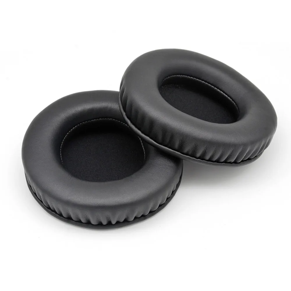 

1 Pair of Leather Ear Pads Cushion Earpads Replacement Pillow Cover Foam Earmuff for Bluedio UFO Plus Headphones Headset