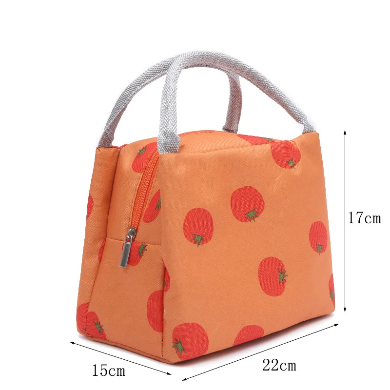 Термоизолированный Ланч-бокс, Сумка для кемпинга, переноска для пикника, сумка для хранения - Цвет: Оранжевый