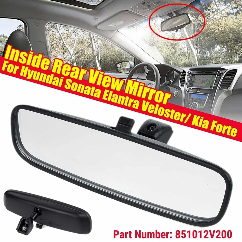 851013x100 Inside Rear View Mirror For Hyundai Sonata Elantra Veloster