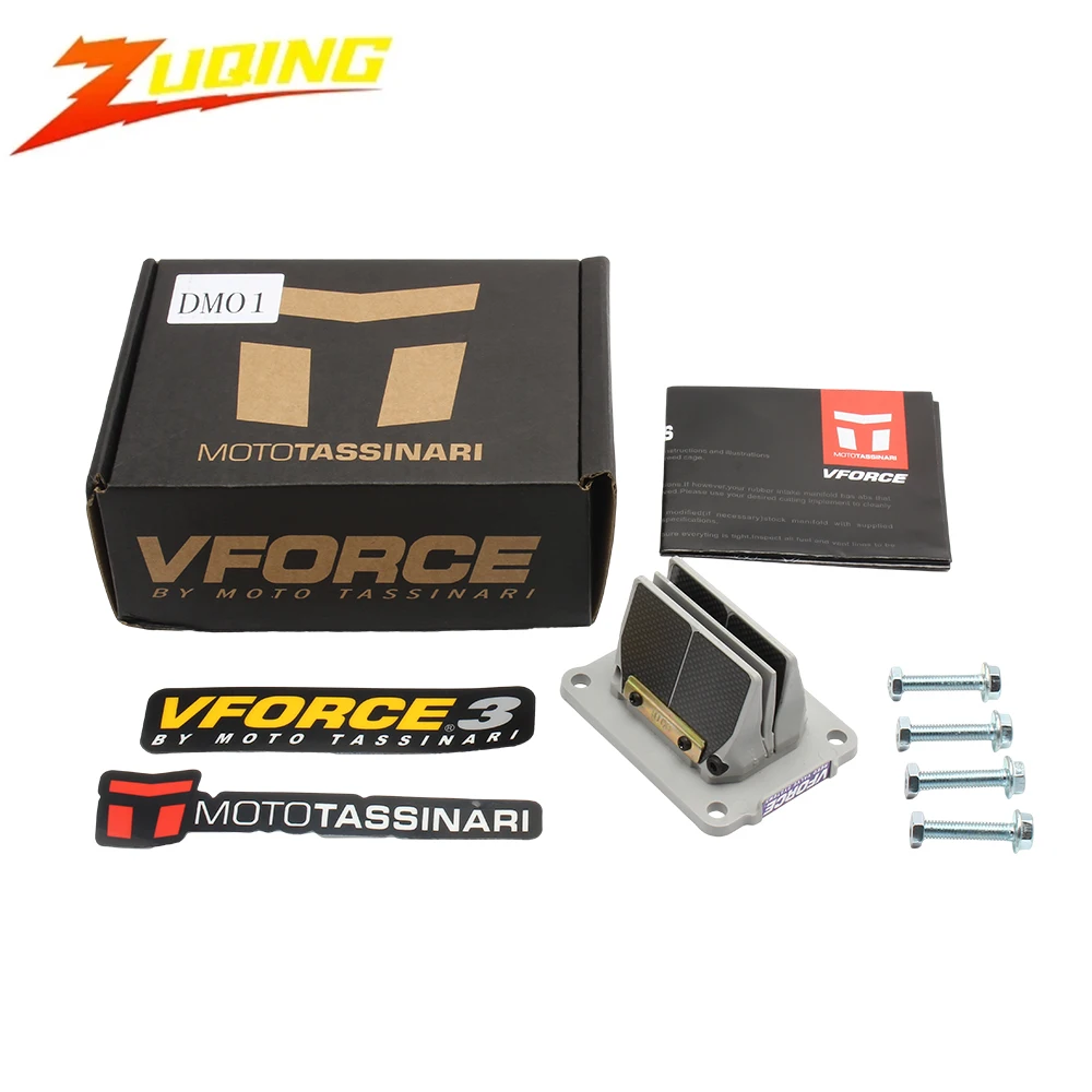 Мотоциклетный карбоновый тростниковый клапан Fib V Force 3 для V-Force CR125 NSR 1987-2000 2002 Delta 2