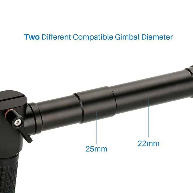 AgimbalGear двойной ручной карданный Стабилизатор камеры для Dji Ronin S SC выдвижная ручка ручки рукоятка Крепление камеры аксессуары