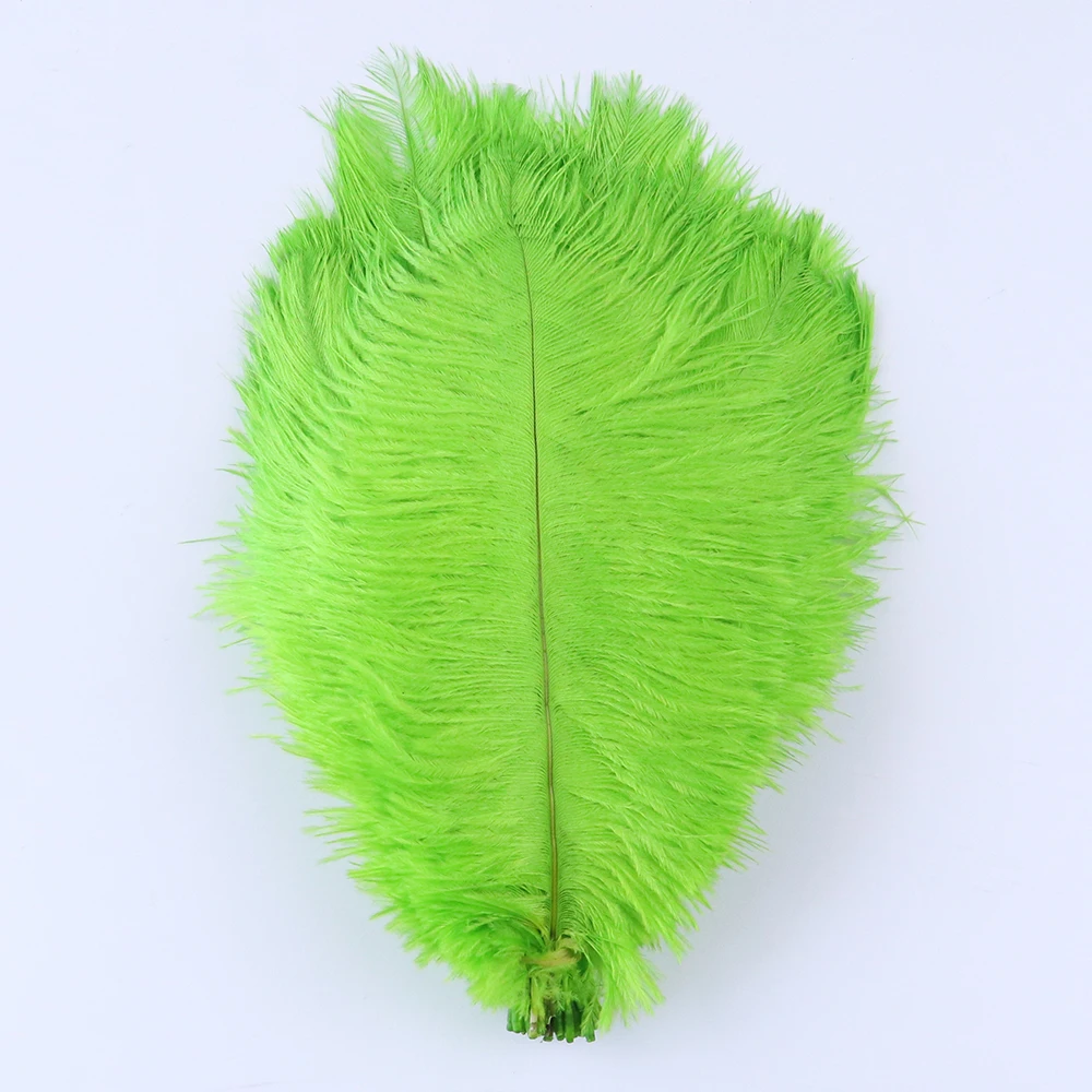 TS0120010 20-25cm apple green ostrich feathers 2
