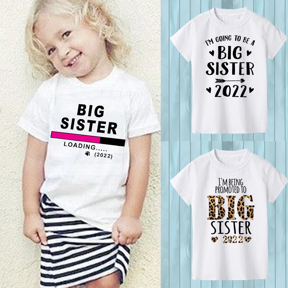 T Shirt Top Letter Print Kids Clothes 