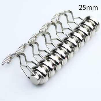 

New upgrade of magnetic hook for rotating swing refrigerator magnetic hook, powerful neodymium magnet hook, 10 pieces, silver