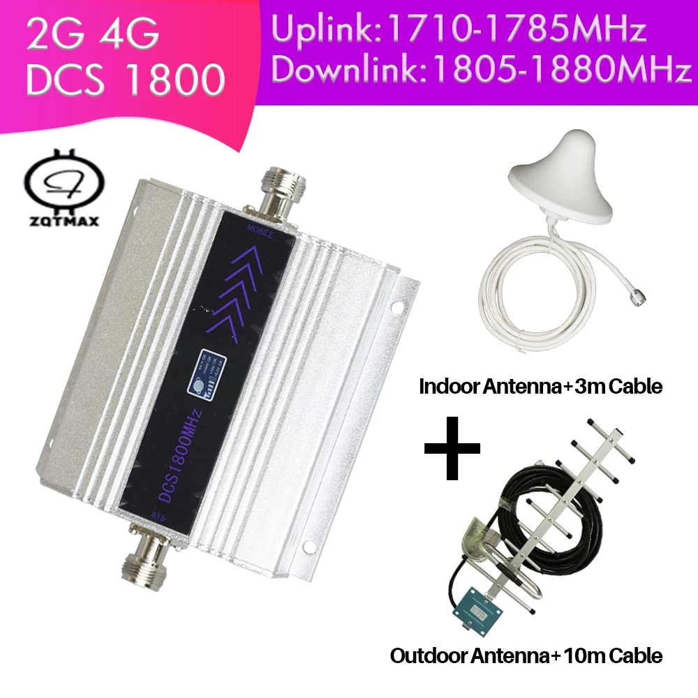 ZQTMAX 4g lte mobile signal amplifier dcs 1800mhz