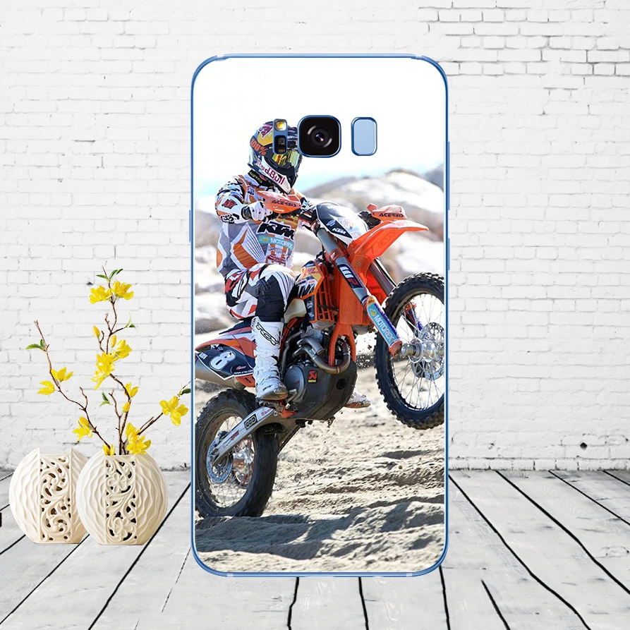 49DD moto cross dirtbikes Мягкий силиконовый чехол для Samsung Galaxy S6 S7 edge S8 S9 S10 plus A70 A50 чехол