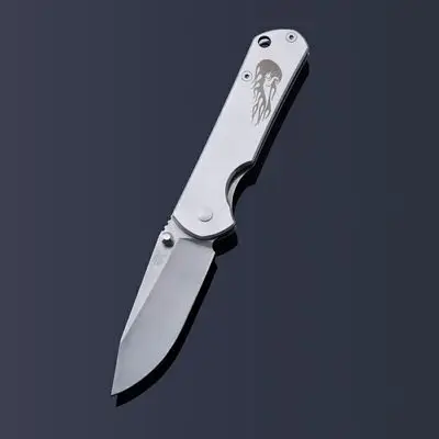 Sanrenmu 7010 Карманный EDC Складной нож для выживания 8CR14 лезвие с зажимом для ремня для путешествий, кемпинга и пеших прогулок - Цвет: stainless