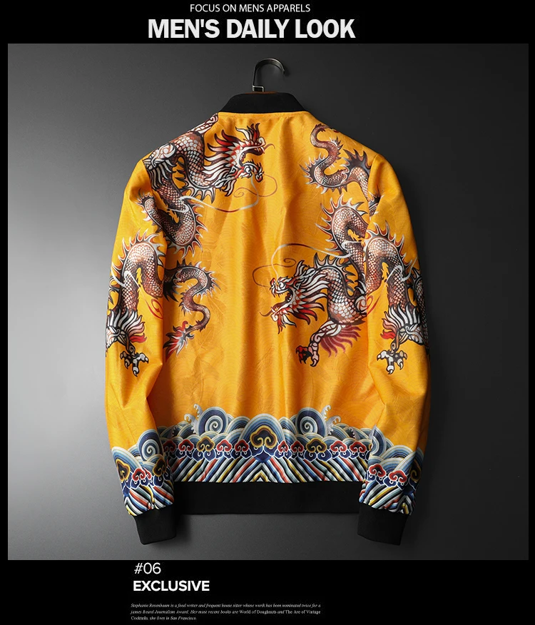 Роскошная Осенняя толстовка с золотым Драконом для мужчин Conjunto Deportivo Hombre Ensemble Homme дизайнерская модная мужская одежда(куртка+ штаны) 5xl