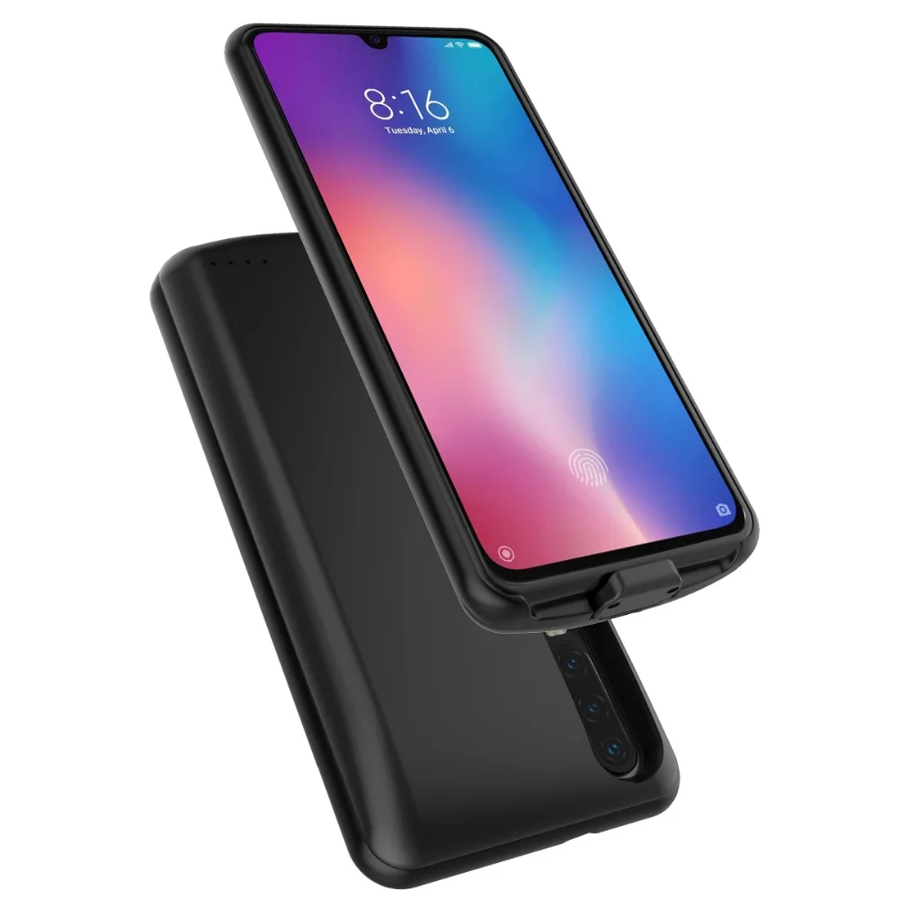 Чехол для зарядного устройства 5000 мАч для Meizu 16 s, расширенная батарея резервного питания, задняя защитная крышка для Meizu 16s