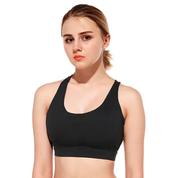 

Yoga Sports Summer Underwear Women's Running Sports Bra Shockproof Back Straps Rimless Bra Yoga Tops Workout Clothes Women