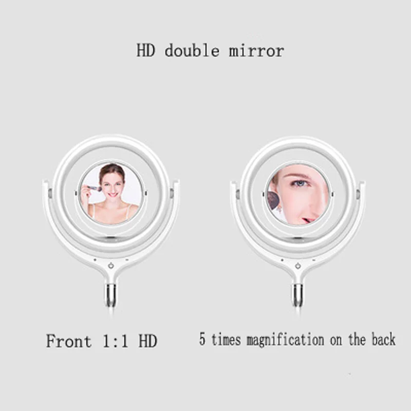 Красота фотография кольцо свет 12 дюймов Автоспуск заполняющий свет якорь красный светодиод макияж зеркало мобильный живое заполнение свет