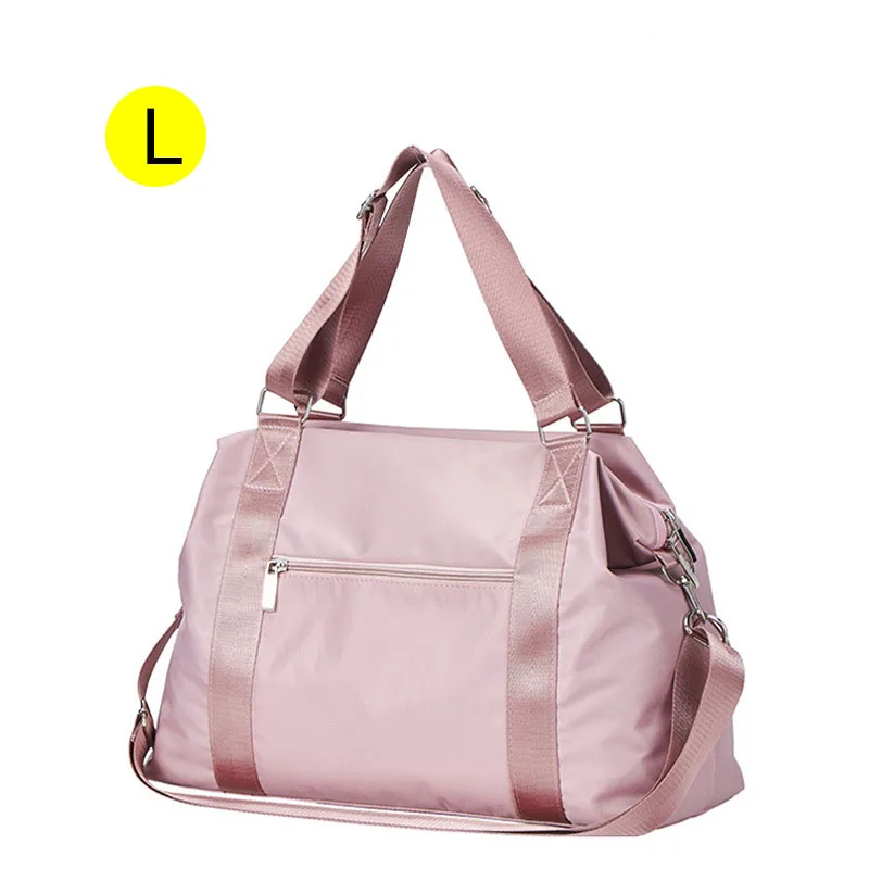 Pink L Женская сумка для путешествий, фитнеса, сумки для спортзала, Спортивная сухая влажная сумка для тренировок, йоги, спортивная сумка для женщин и мужчин, Tas Sporttas, багаж XA78A - Цвет: Pink L