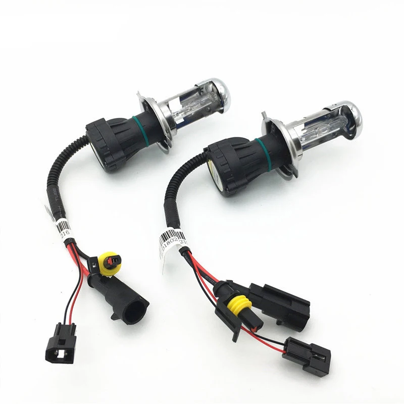 2 шт. AC 35 Вт 55 Вт HID лампы H4 биксенон H4 качели 6000K H4 H/L комплект 3000K 4300K 6000K 8000k K Автомобильная фара