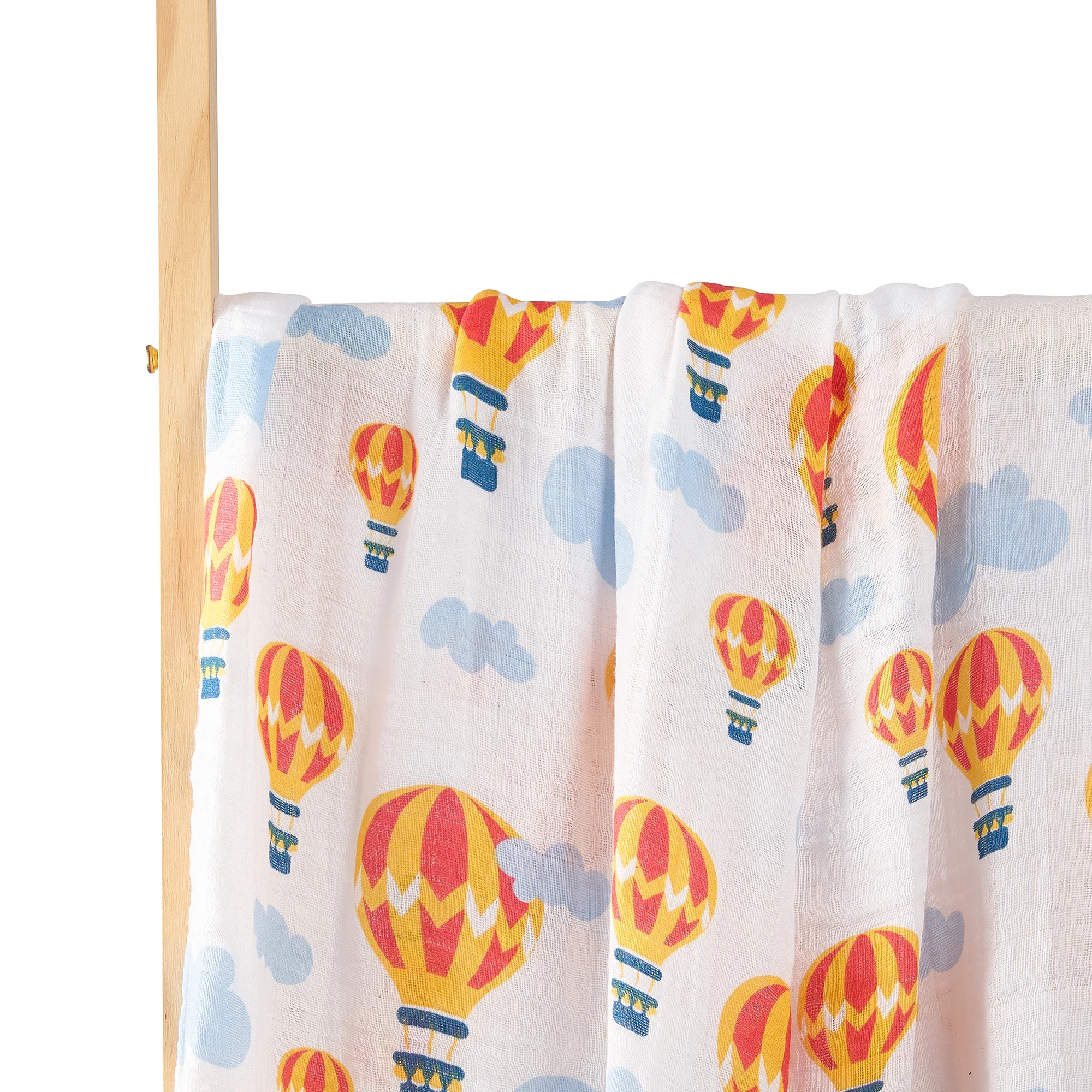 Happy Flute Baby Photography Background Babyroom Decor 120x120cm Muslin Swaddle 100% Cotton Blanket 3