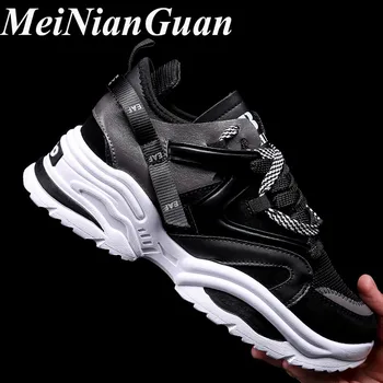 

Unisex Sneakers Male Big Size Dad Shoes Classic Shoes for Man Spring Autumn Trainers Men Black Walking Shoes Wild Man's Shoe K7