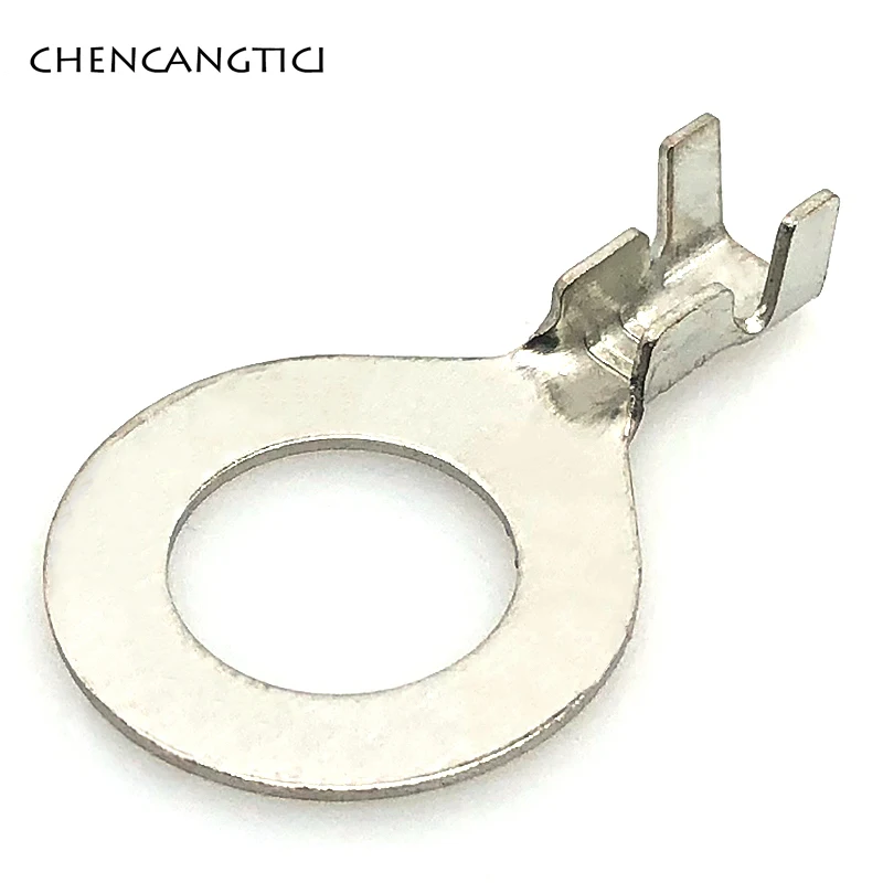 20 pcs of DJ431-10B 20 шт./шт. Авто соединения провода кольцо Круглый терминал обжимной свободные шпильки клеммы tab медь открытие нос конец - Цвет: 20 pcs of DJ431-10B